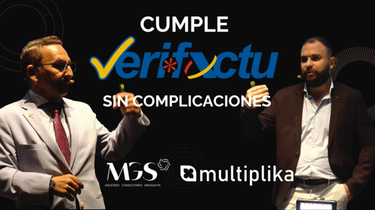 Multiplika: Conferencia «Cumple Verifactu sin complicaciones» por Luis Jos y Víctor Segovia